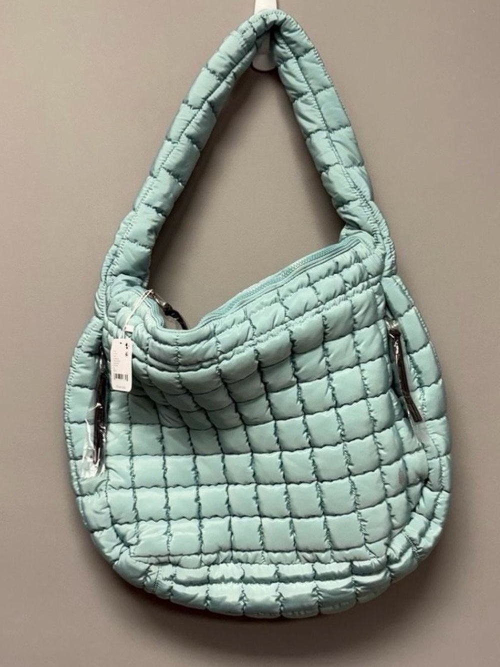 Free People Movement Quilted Carryall Bag in Sterling (sold out)